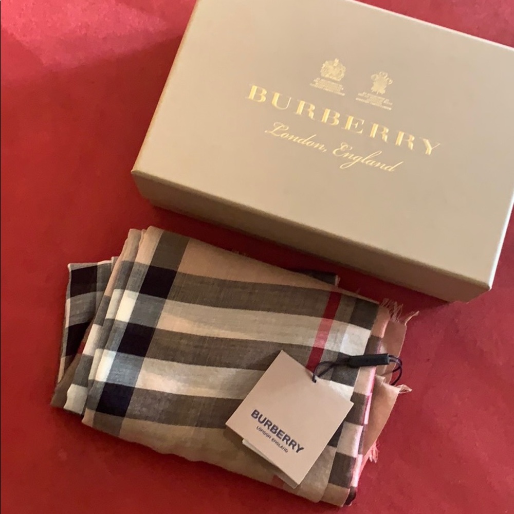 Burberry scarf